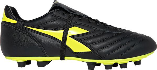 ディアドラ メンズ シューズ スニーカー Diadora Brasil Icon LT FG Soccer Cleats BlackYellow ブラック