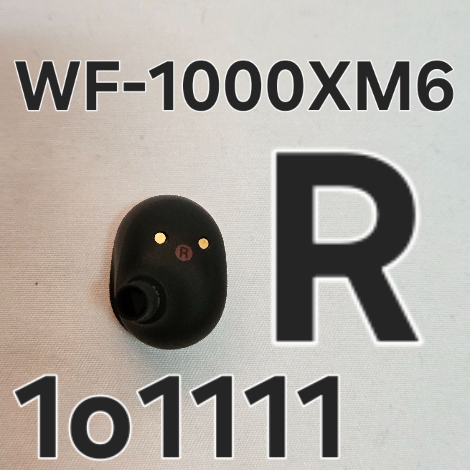 オーディオ機器 SONY WF-1000XM6 右耳のみ ブラック