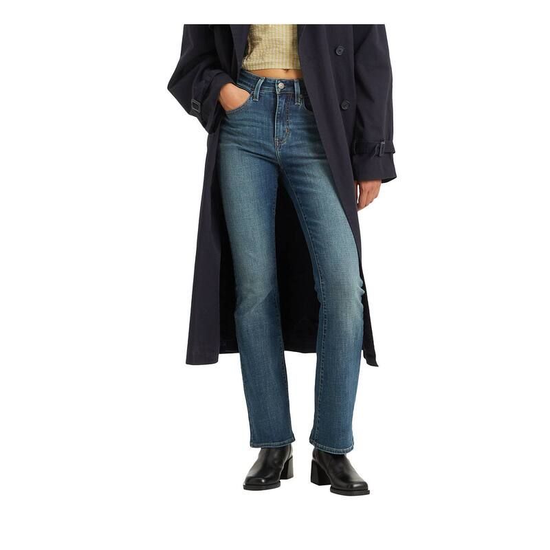 リーバイス レディース ボトムス デニムパンツ ブーツカット ブーツ ジーンズ Womens Levis 725 High Rise Bootcut Jeans Tore It Up