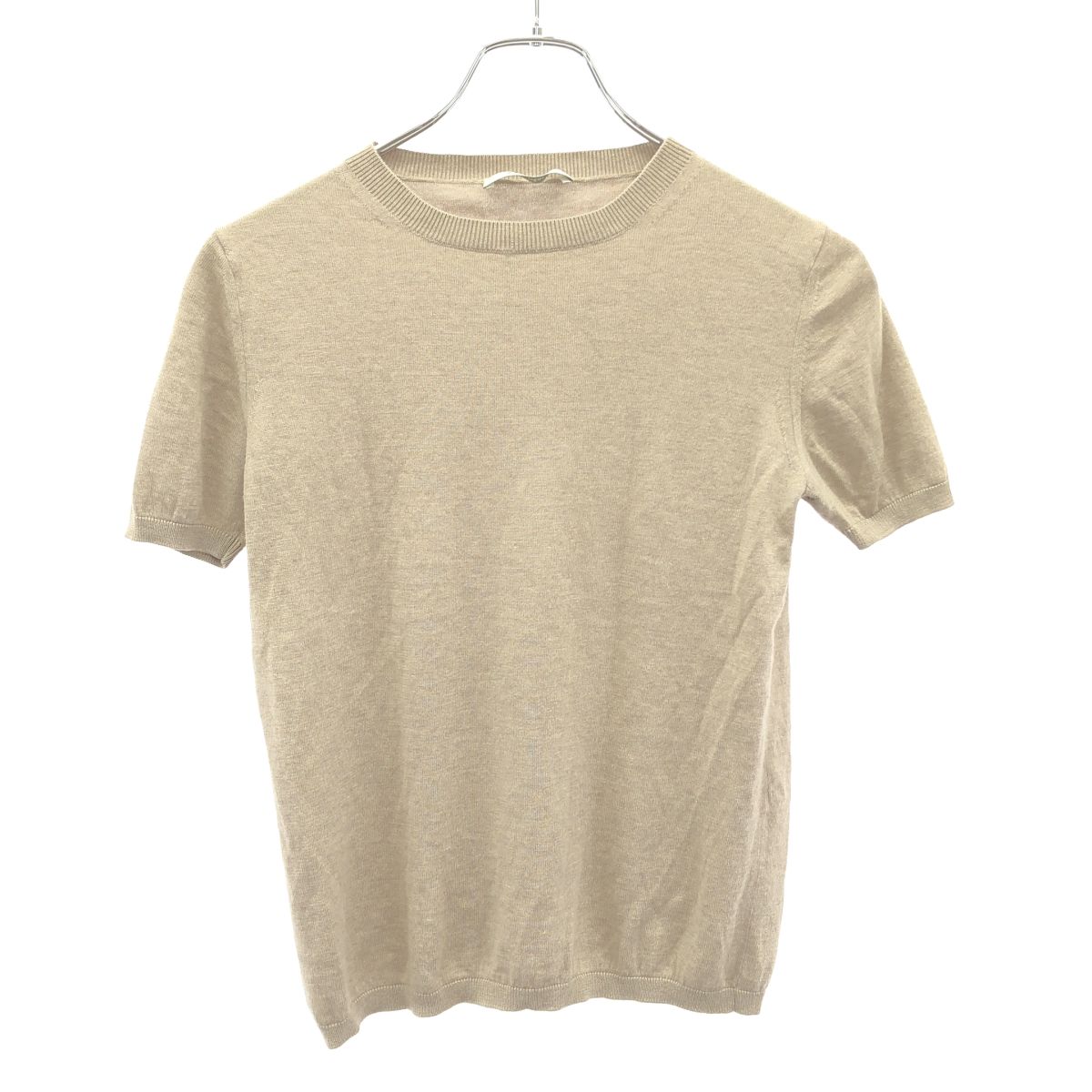 MaxMara マックスマーラ シルクカシミヤショートスリーブニット