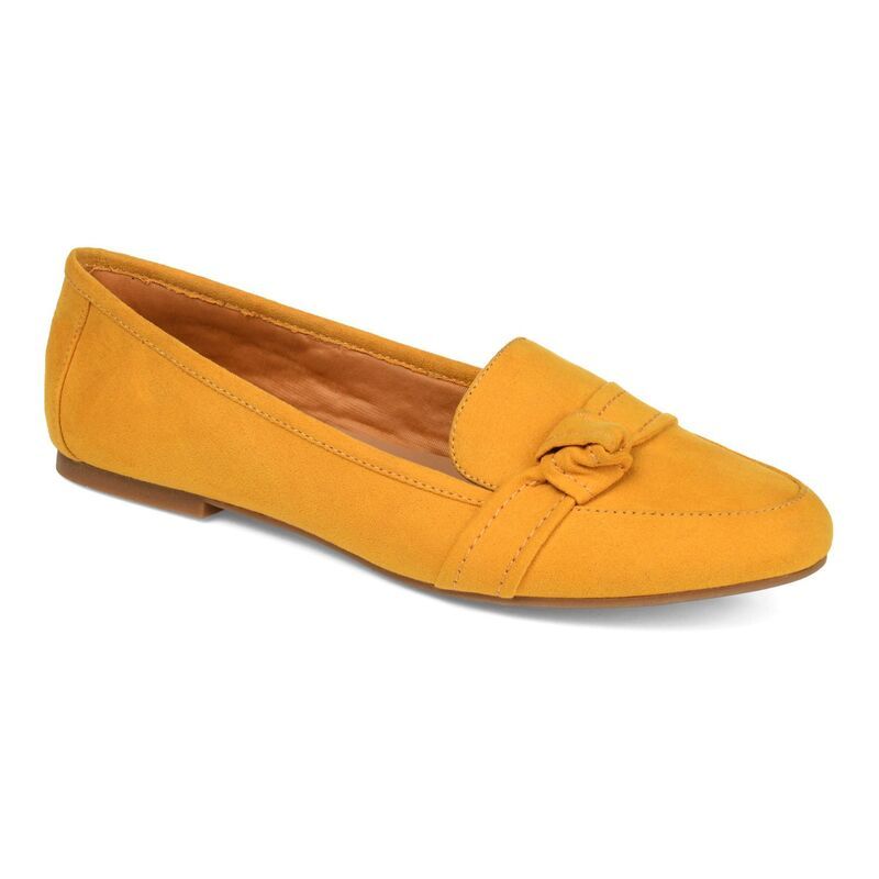 ジュルネ コレクション レディース シューズ スリッポン・ローファー Journee Collection Marci Womens Loafers Mustard マスタード