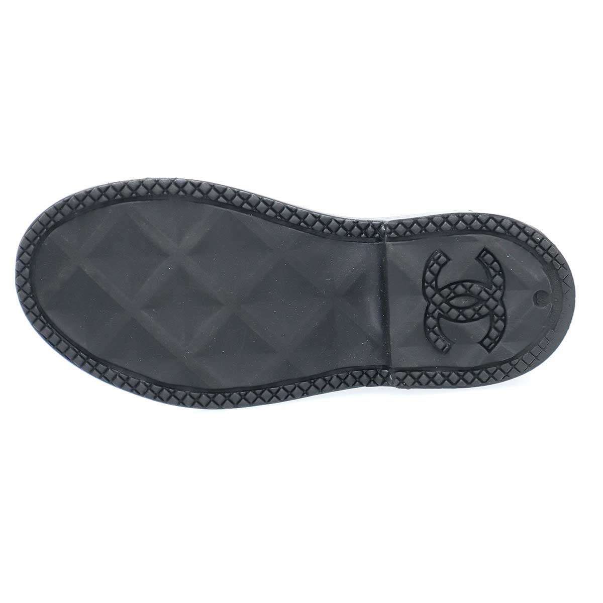 CHANEL シャネル ココマーク ロングレインブーツ ブラック 37 - メルカリ