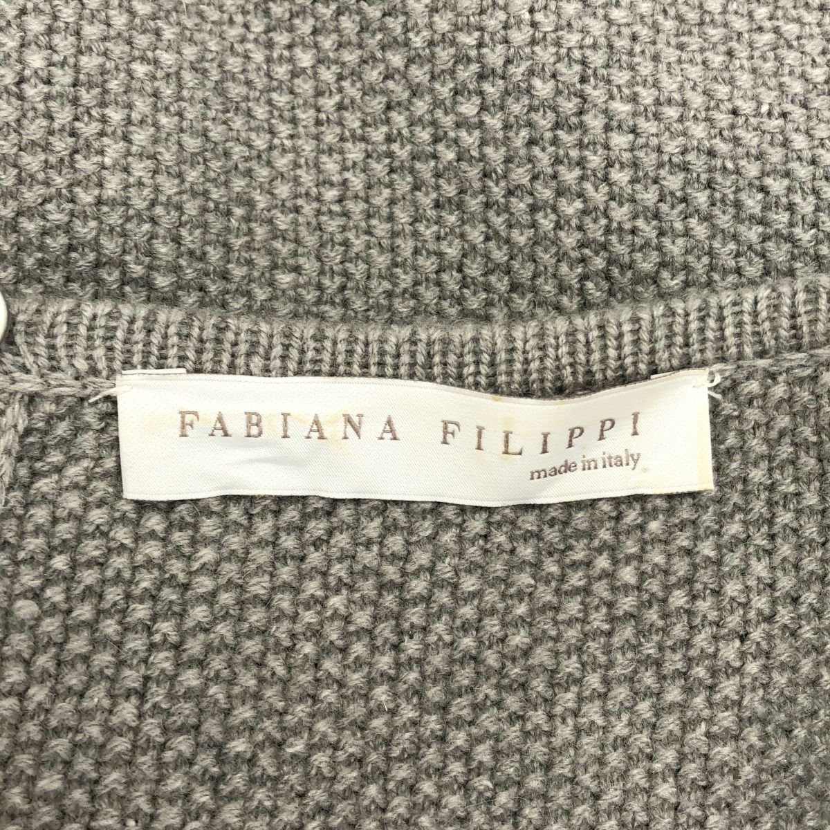 FABIANA FILIPPI ファビアナフィリッピ ノースリーブニットワンピース
