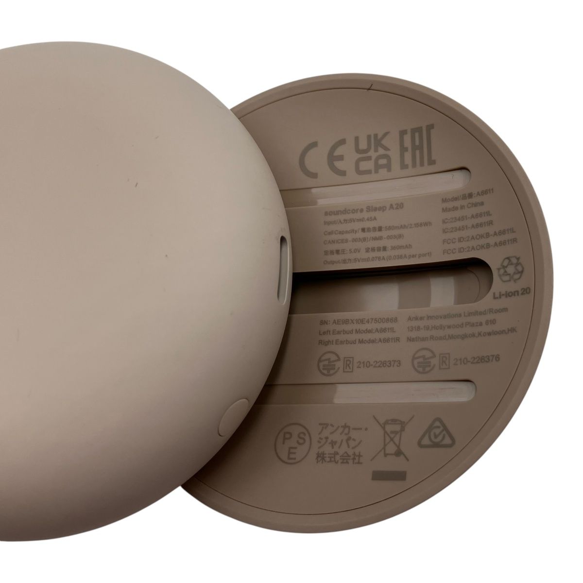 □ ANKER soundcore Sleep A20 Bluetooth イヤホン ワイヤレス 快眠