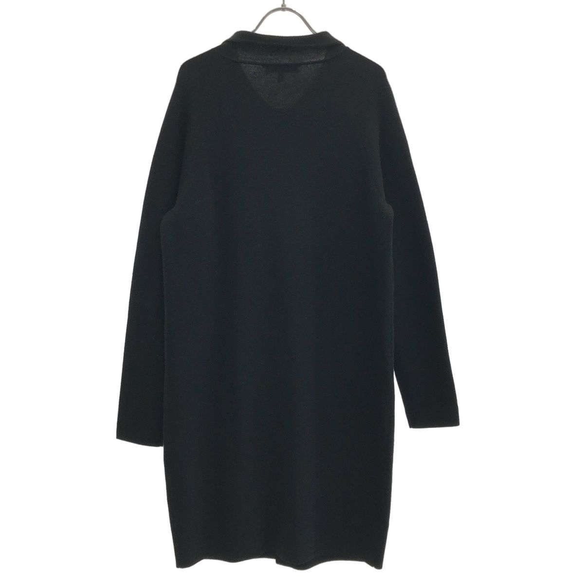 S Max Mara エスマックスマーラ ウールニットコート ブラック M - メルカリ