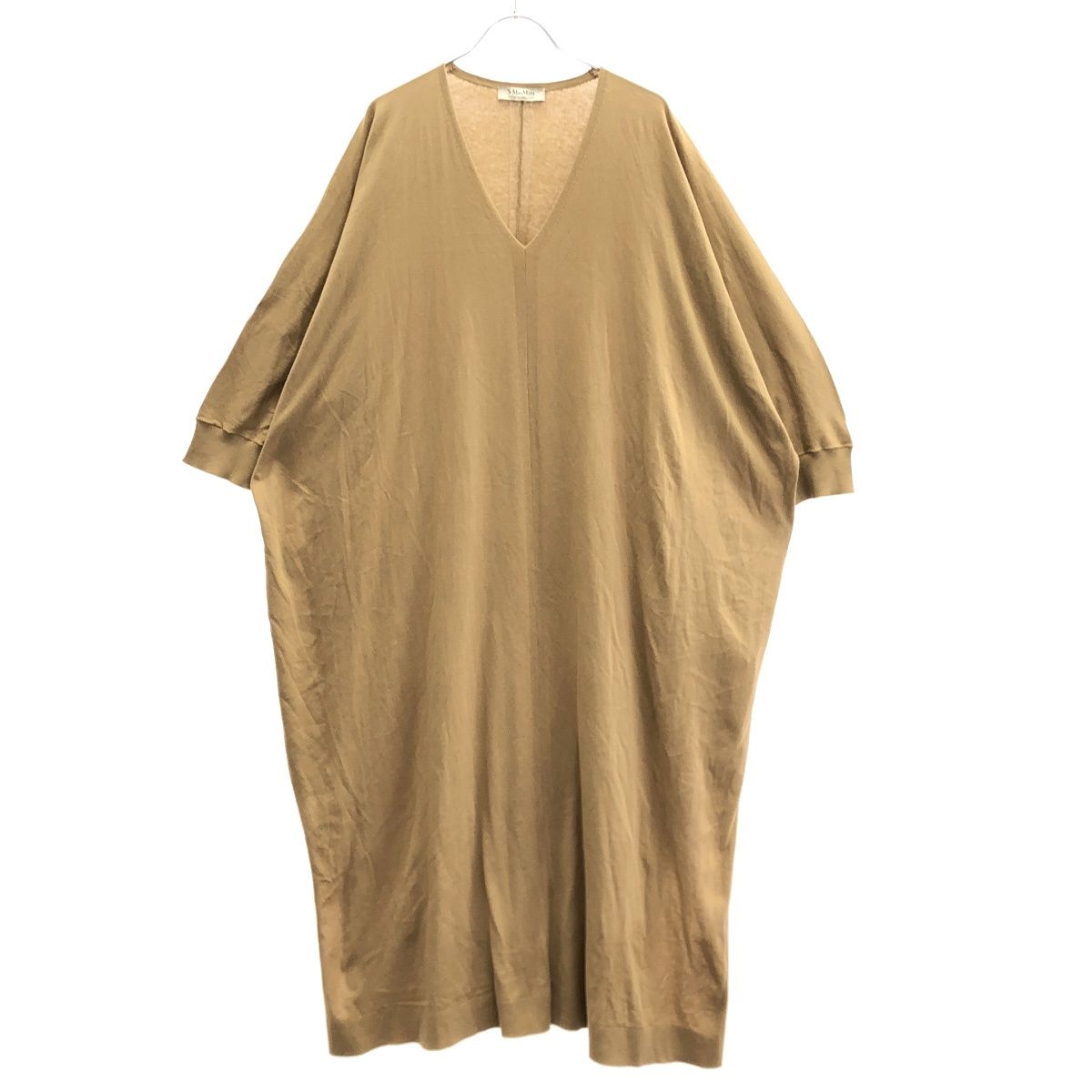 S Max Mara エス マックスマーラ Vネックドルマンニットワンピース