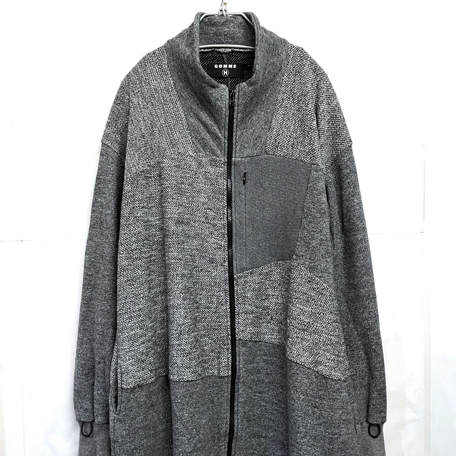 GOMME HOMME ドットパターンダブルジップカーディガン GOMME HOMME batsutaka 公式通販