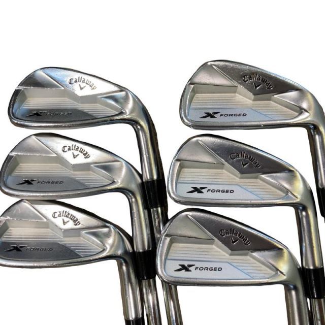 【中古】 キャロウェイ X FORGED(2018) 6S アイアンセット IR NS PRO MODUS3 TOUR120 (フレックスS) メンズ 男性用 右利き 右用 Cランク ゴルフクラブ