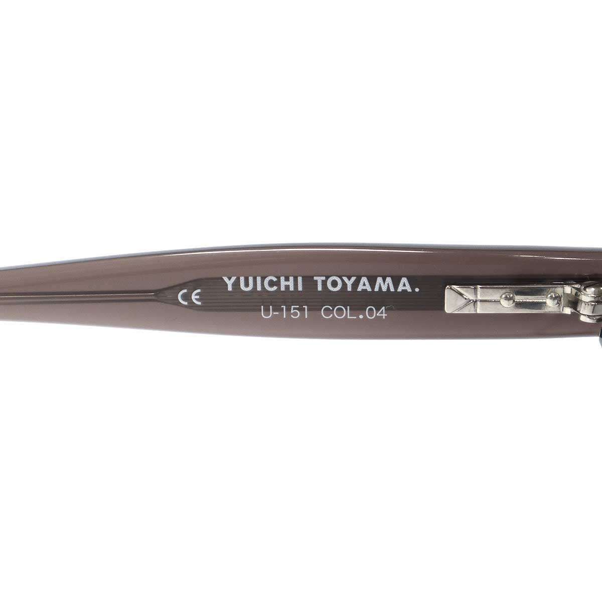YUICHI TOYAMA.ユウイチ トヤマ メガネ アイウェア U-151 COL.04