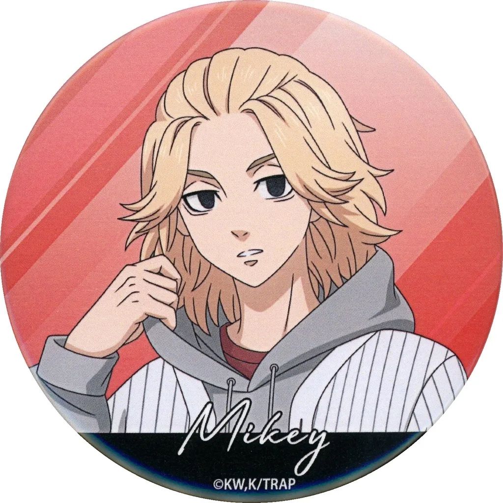 [Used] Badge Pins Sano Manjuro (upper body) 75mm can badge “TV anime Tokyo Revengers drawing baseball shirt ver. “One Hit Collection Lottery” B Prize/Hit Award