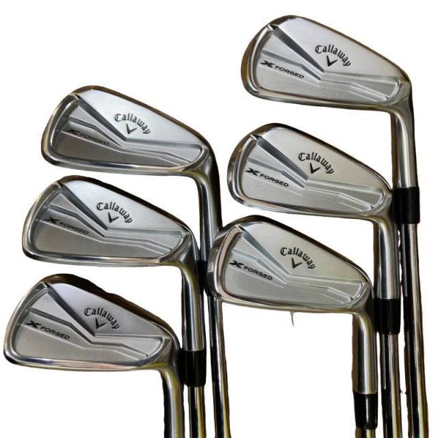 【中古】 キャロウェイ X FORGED(2024) 6S アイアンセット IR NS PRO MODUS3 TOUR105 (フレックスS) メンズ 男性用 右利き 右用 Bランク ゴルフクラブ