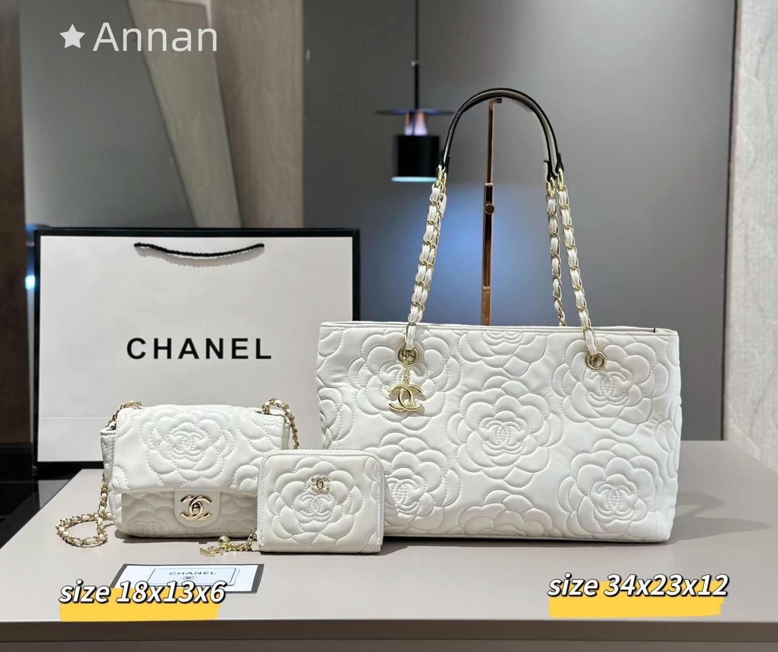 極美品限界価格CHANEL シャネル ショルダーバッグ ハンドバッグ 財布 3点セットバッグ