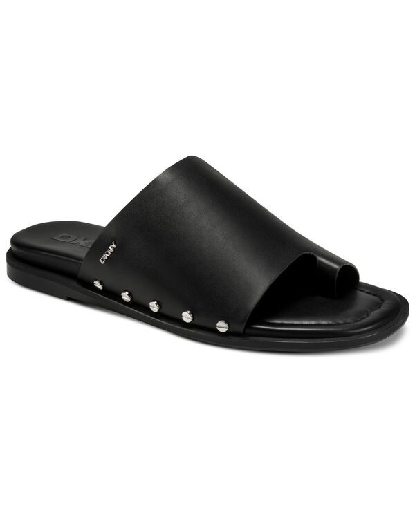 ダナ キャラン ニューヨーク レディース シューズ スリッポン・ローファー サンダル DKNY Womens Colwyn SlipOn Flat Sandals Black ブラック