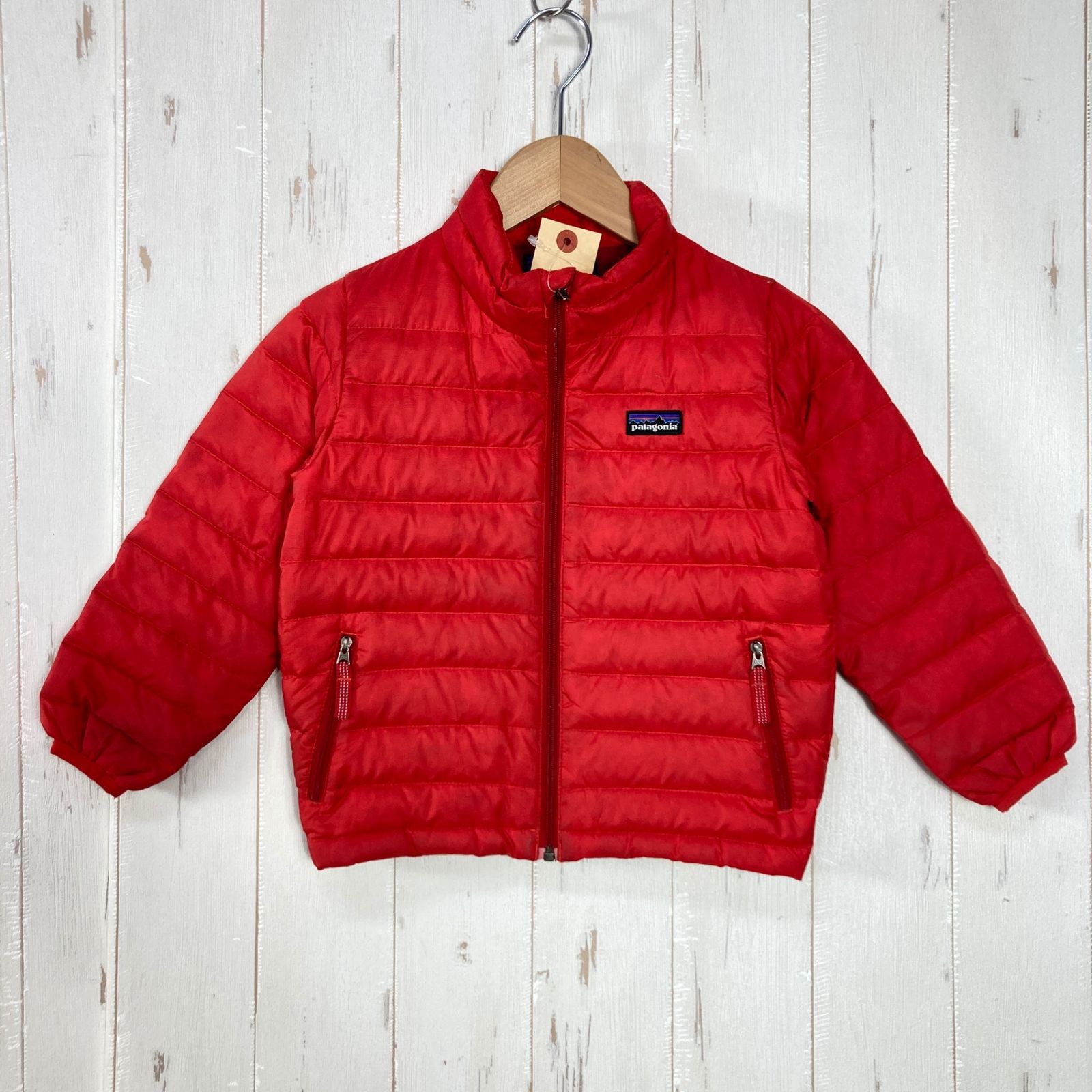 ✉️Kid's 3T レッド系 2013 Patagonia ( パタゴニア ) ダウン