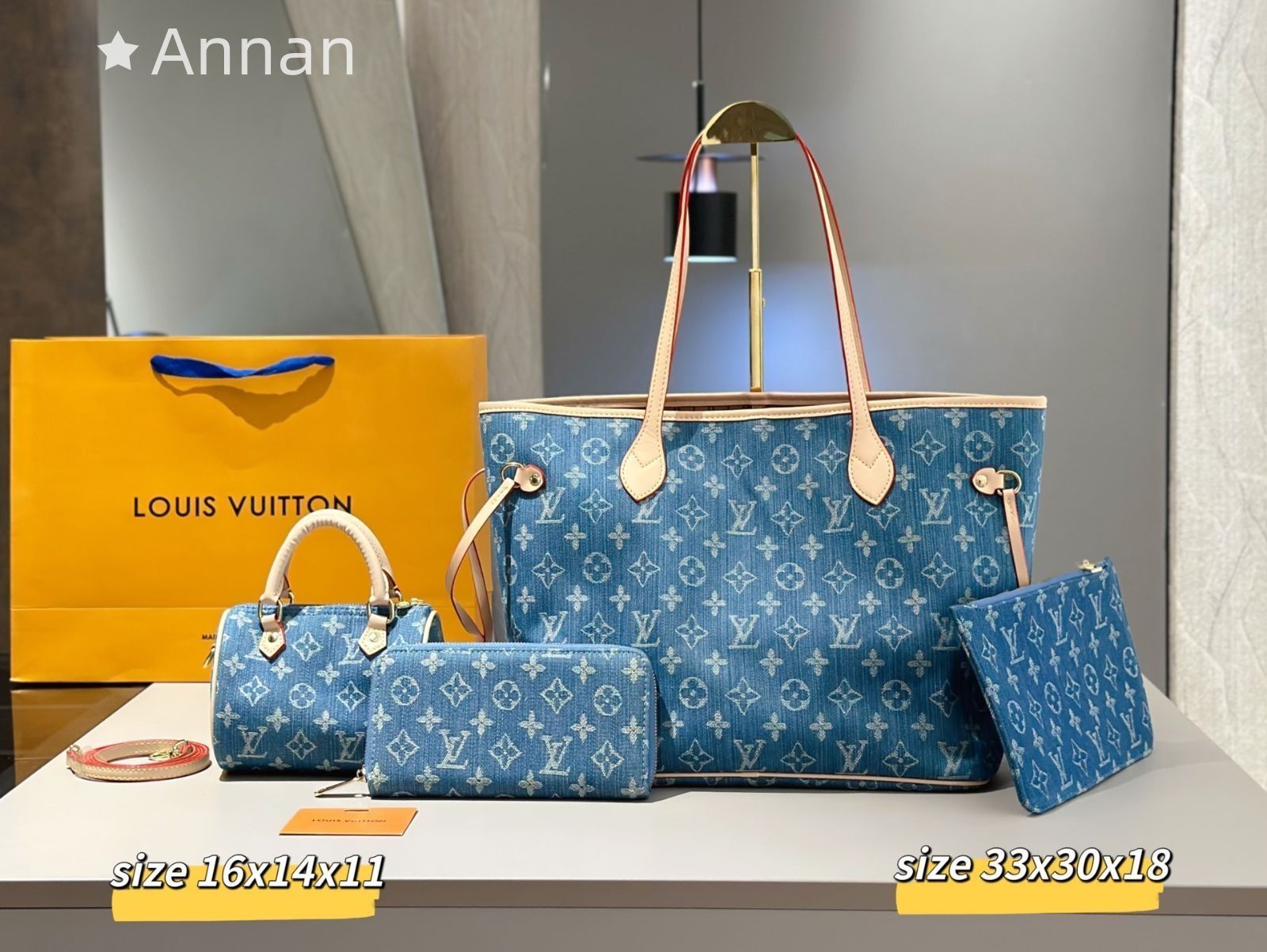 大幅値下げ LOUIS VUITTON ルイヴィトン トートバッグ ショルダーバッグ 財布 3点セットバッグ