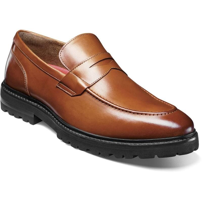 ステイシーアダムス メンズ シューズ スリッポン・ローファー Stacy Adams Hayes Mens Moc Toe Penny SlipOn Loafers Tan タン