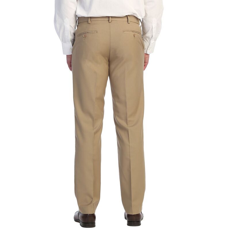 ジョベルティ メンズ ボトムス カジュアルパンツ Gioberti Mens Hidden Expandable Waist Dress Pants White ホワイト