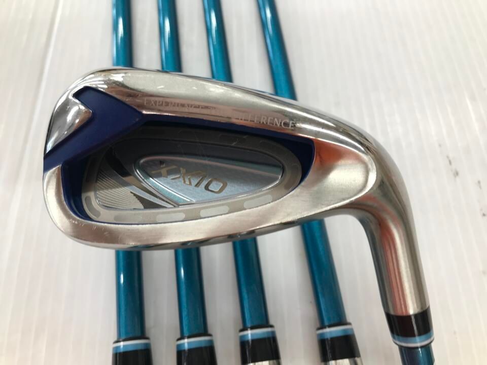 ダンロップ　XXIO LADIES 2022 ブルー　MP1200L ブルー　Lフレックス　アイアンセット　中古【最短即日発送】