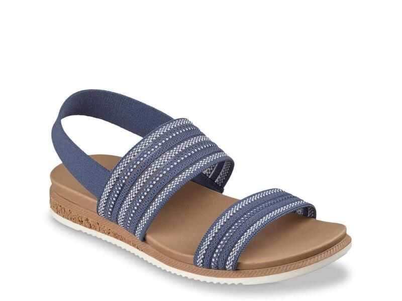スケッチャーズ レディース シューズ サンダル SkechersDesert Kissandal Navy ネイビー