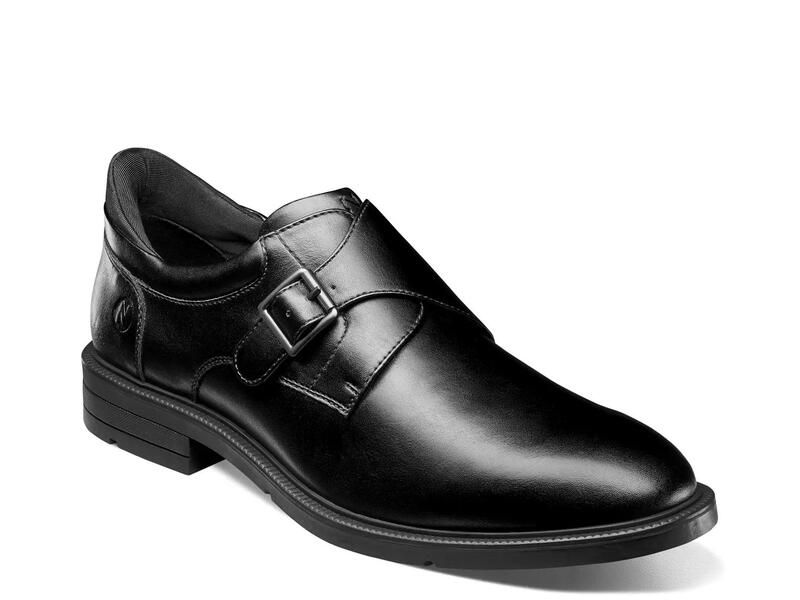 ノンブッシュ メンズ シューズ スリッポン・ローファー モンクストラップ モンク Nunn BushKOREZ Hero Monk Strap SlipOn Black ブラック