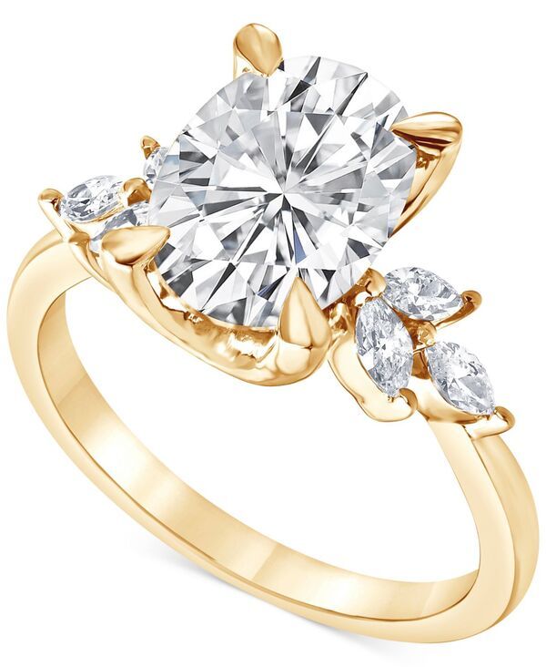 バッジェリーミシュカ レディース アクセサリー リング Badgley Mischka IGI Certified Lab Grown Diamond Oval Engagement Ring 313