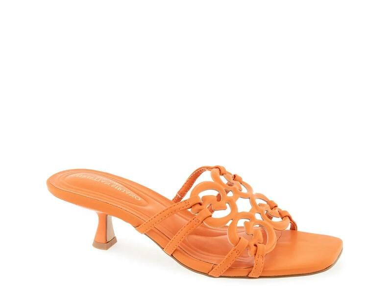 クリスチャン シリアノ レディース シューズ サンダル Christian Siriano New York Ixla Sandal Orange オレンジ