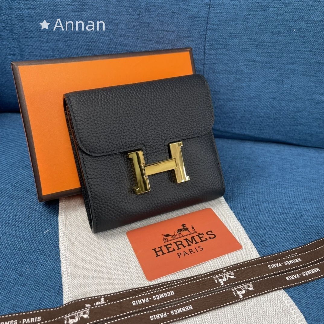 【極美品】【希少】 HERMES エルメス 折り財布 小銭入れ
