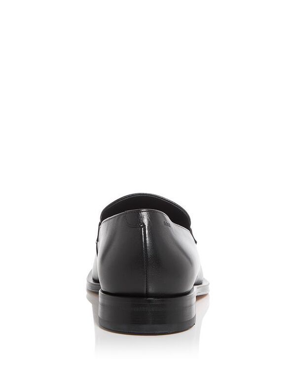 ボス メンズ シューズ スリッポン・ローファー ローファー BOSS Mens Derrek Apron Toe Penny Loafers Black ブラック