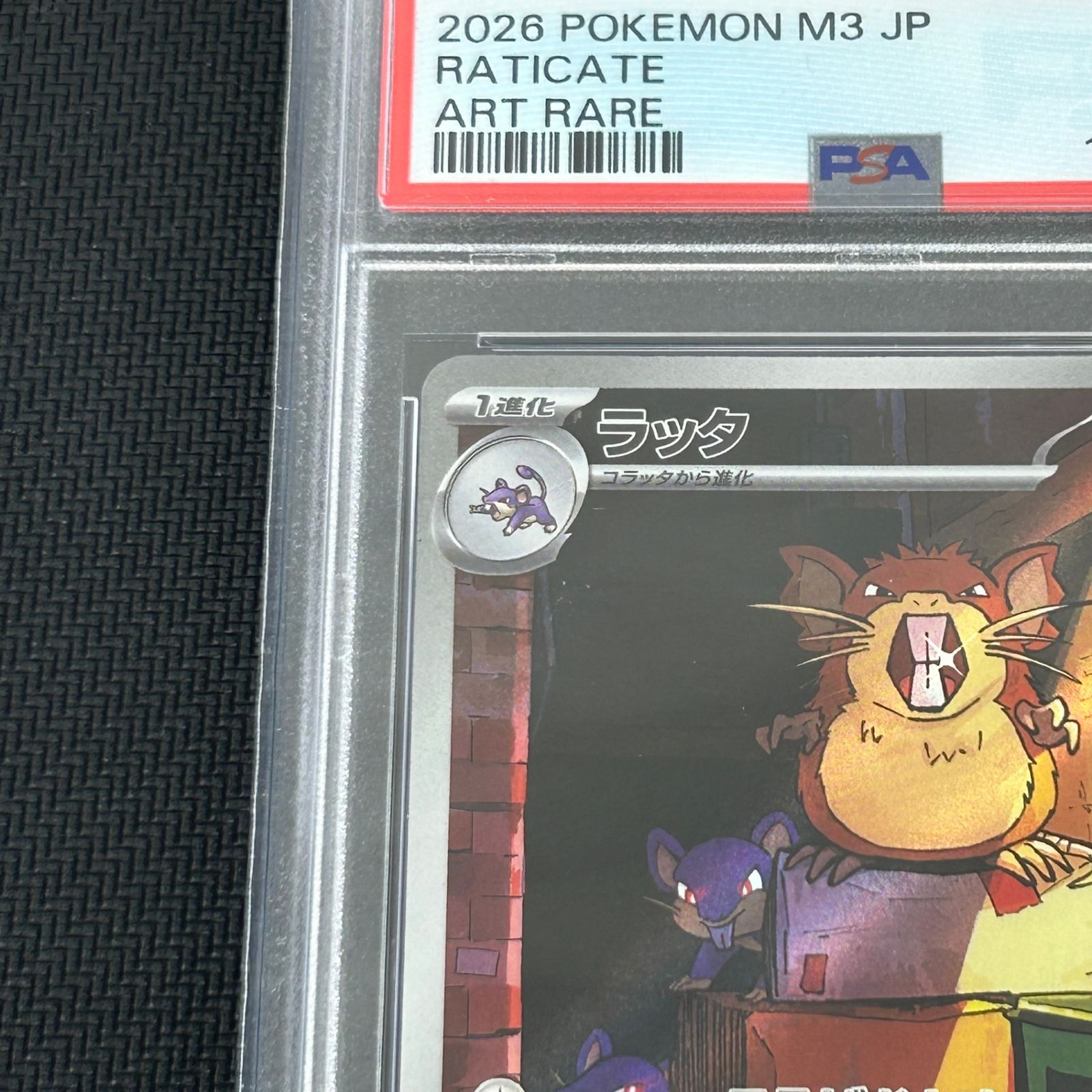 PSA10 ポケカ ラッタ AR 092/080 ムニキスゼロ - メルカリ