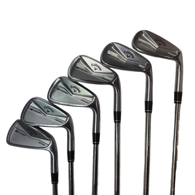 【中古】 キャロウェイ X FORGED STAR(2024) 6S アイアンセット IR NS PRO 950GH neo (フレックスS) メンズ 男性用 右利き 右用 Cランク ゴルフクラブ