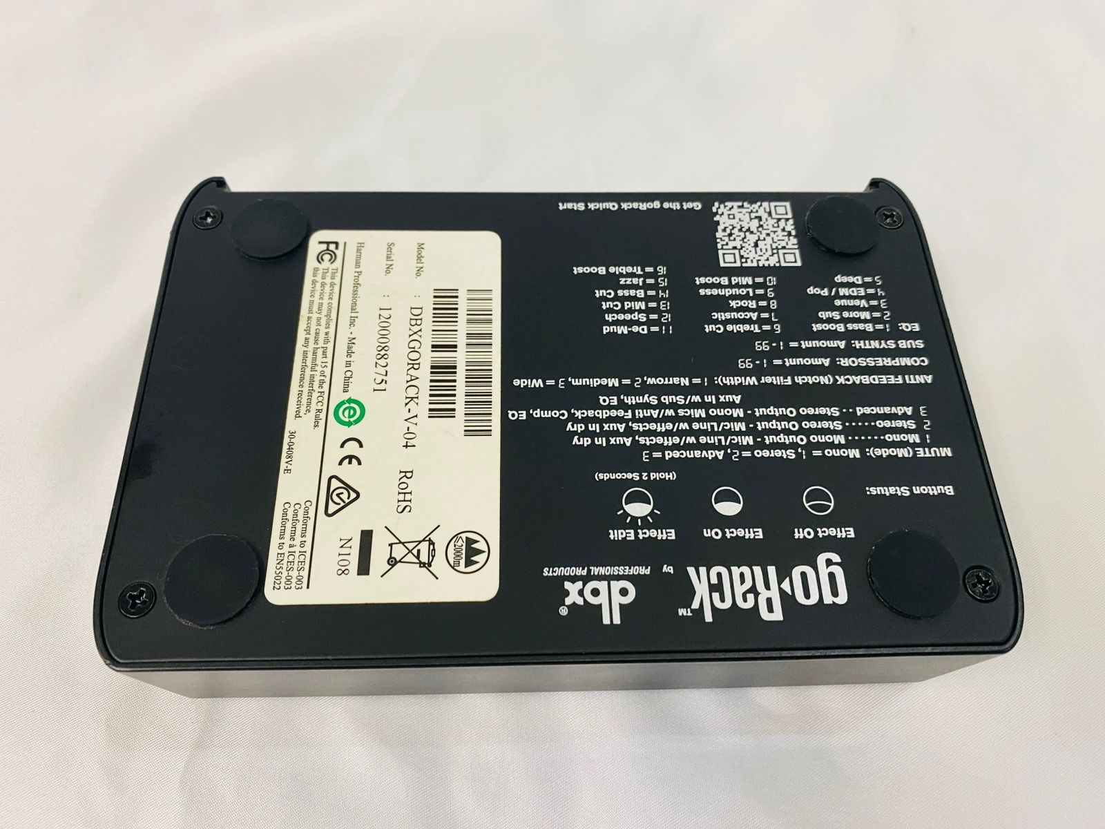 dbx goRack ミキサー PAプロセッサー - メルカリ