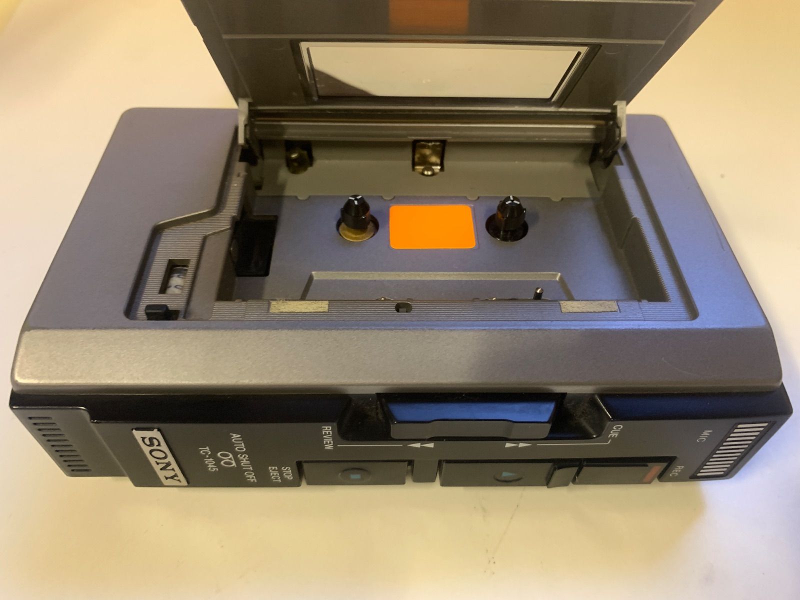 美品】SONY（ソニー） ポータブルカセットレコーダー「TC-1045」1977年