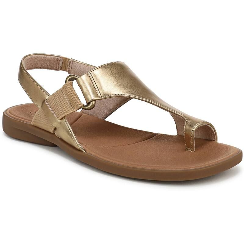ソウルニュトライザー レディース シューズ サンダル SOUL Naturalizer Freya Womenslingback Sandals Dark Gold ゴールド