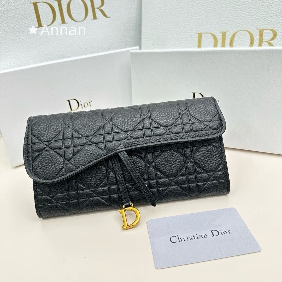 綺麗 Christian Dior クリスチャンディオール 長財布 さいふ ウォレット 長財布 小銭入れ