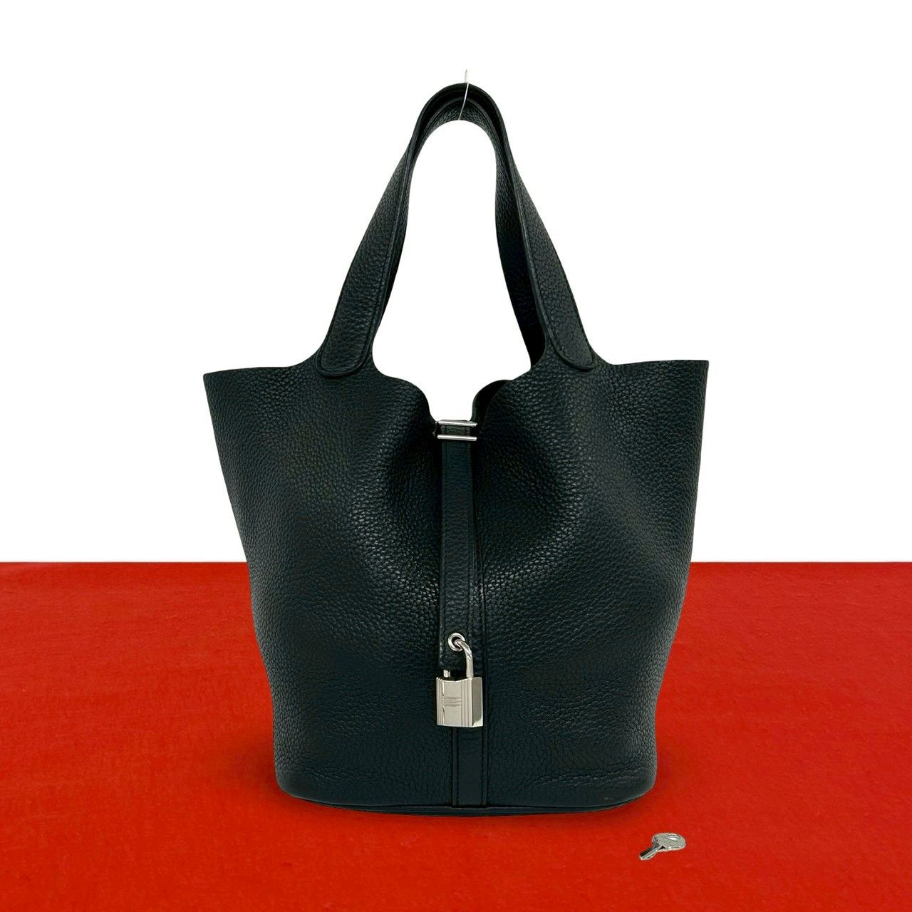 極 美品 □O 刻印 HERMES エルメス ピコタンロック MM トリヨン