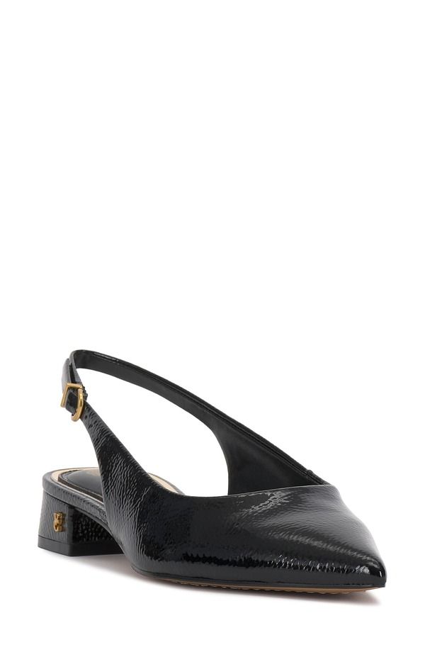 ヴィンスカムート レディース シューズ パンプス Vince Camuto Valiey Slingback Flat Black ブラック