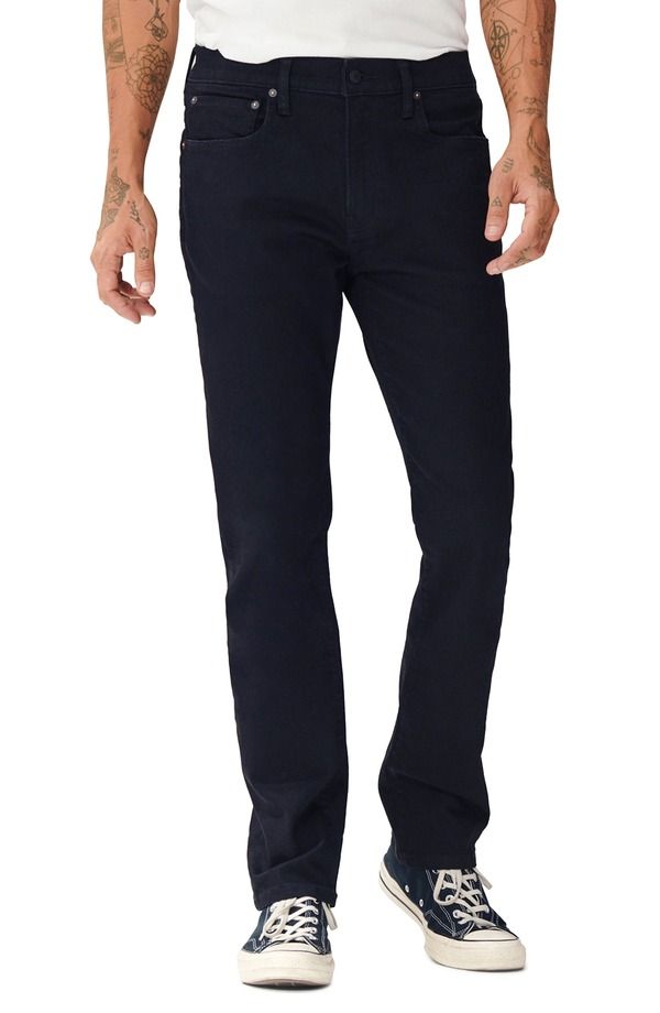 ラッキーブランド メンズ ボトムス デニムパンツ ストレート ジーンズ Lucky Brand 223 Straight Leg Jeans Black Rinse ブラック