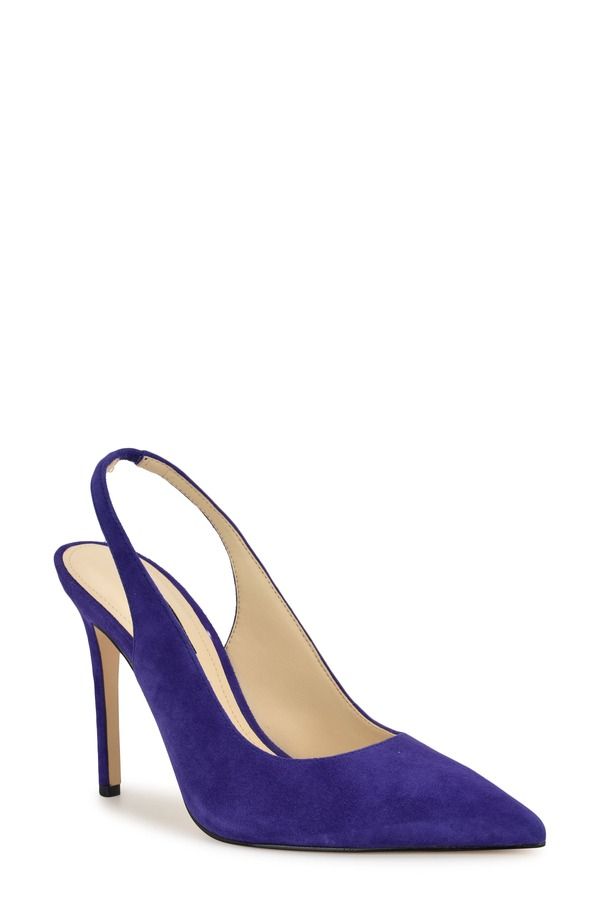 ナインウェスト レディース シューズ ヒール Nine West Feather Slingback Pump Dark Blue 401 ブルー 25,760円