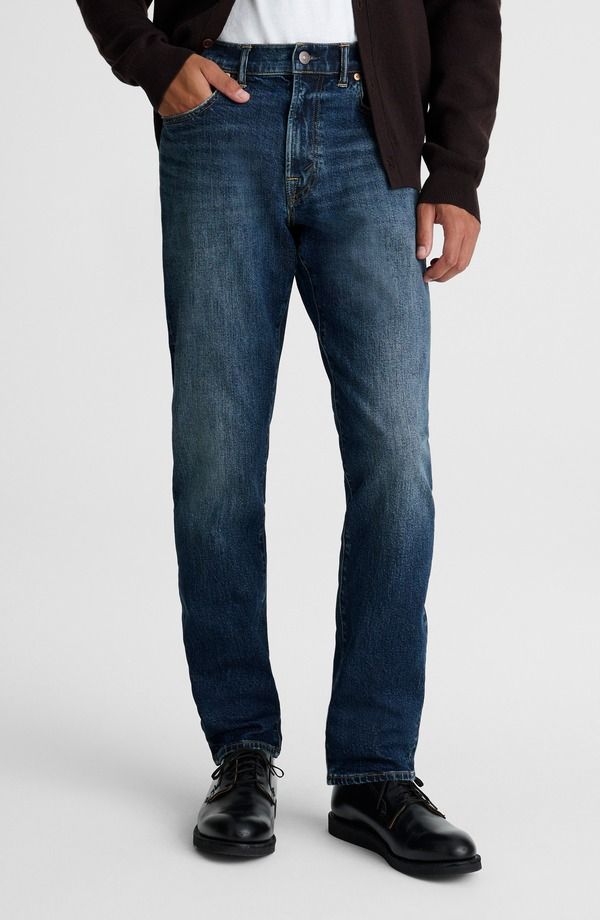 メイドウェル メンズ ボトムス デニムパンツ ジーンズ Madewell Athletic Slim Jeans Danden Wash