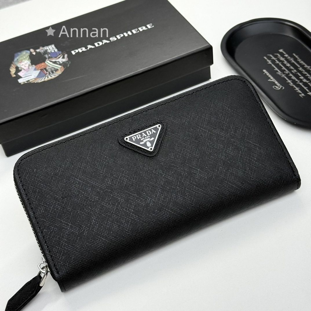 綺麗 PRADA プラダ 長財布 さいふ ウォレット 長財布 小銭入れ