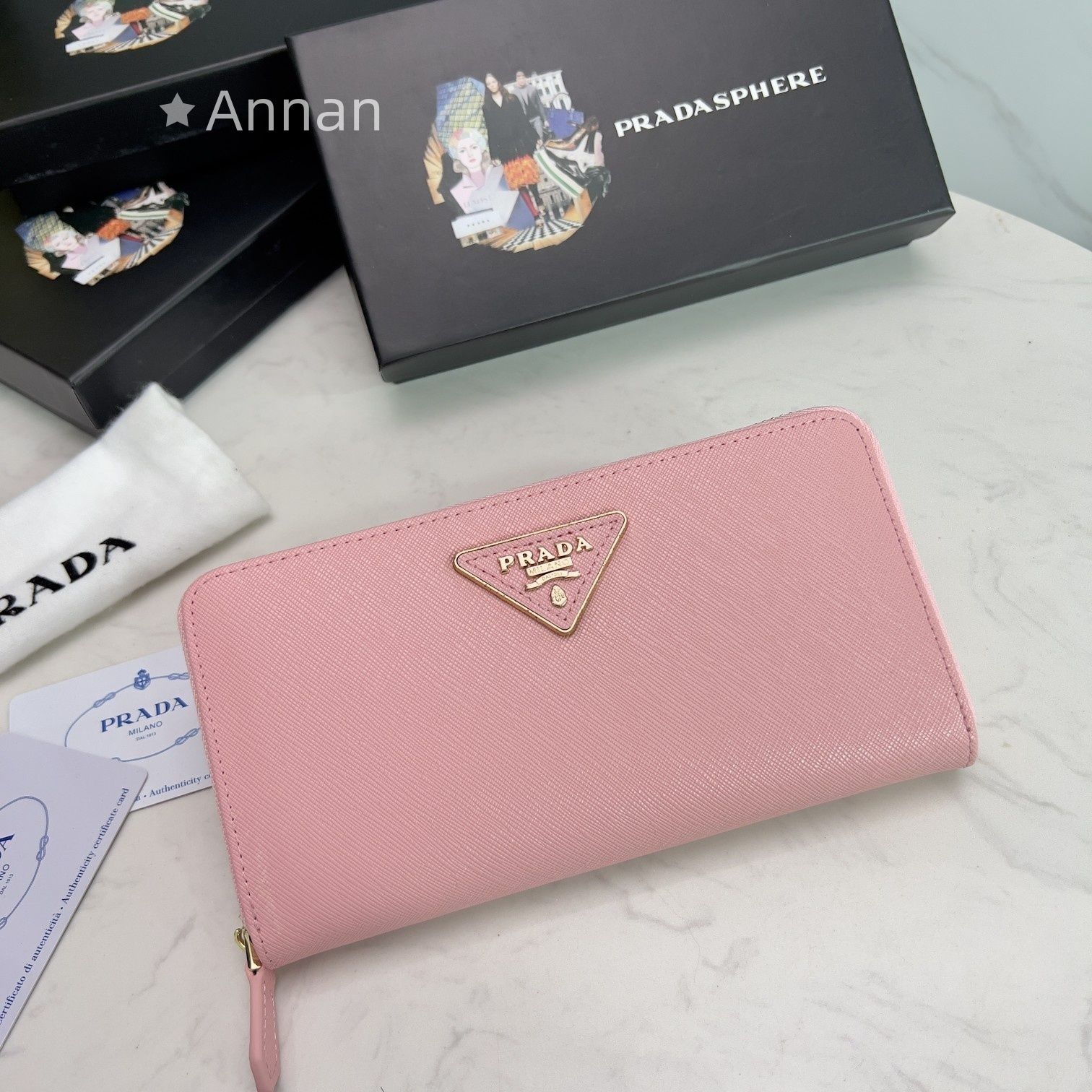 状態良 PRADA プラダ 長財布 さいふ ウォレット 長財布 小銭入れ