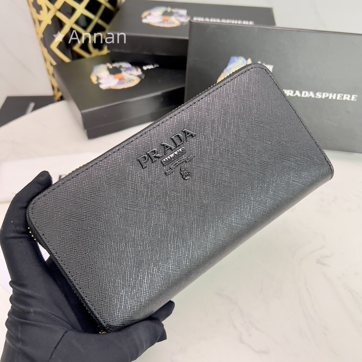 送料込☆送料込☆ PRADA プラダ 長財布 さいふ ウォレット 長財布 小銭入れ