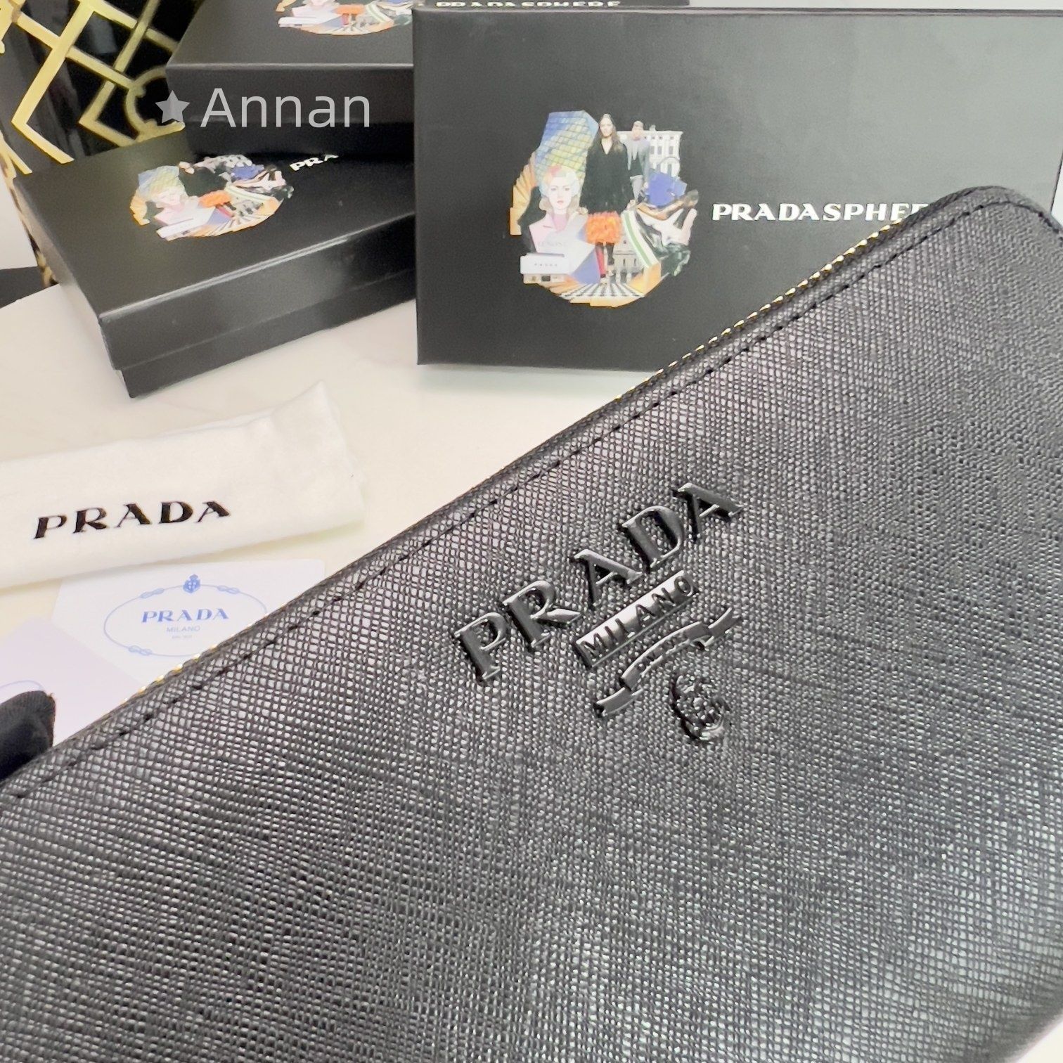 送料込☆送料込☆ PRADA プラダ 長財布 さいふ ウォレット 長財布 小銭入れ