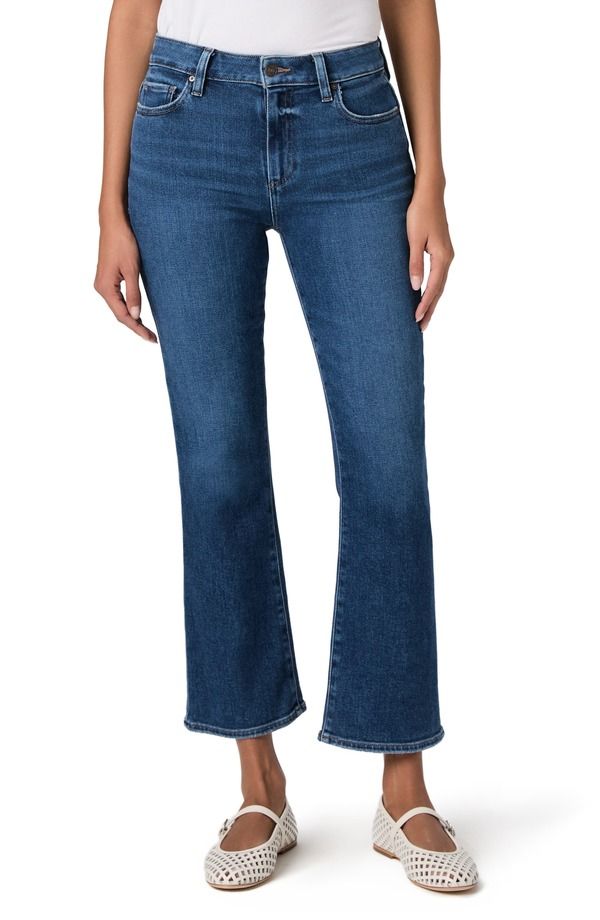 ペイジ レディース シューズ ブーツ・レインブーツカット ジーンズ PAIGE Mason Mid Rise Crop Bootcut Jeans Toulouse