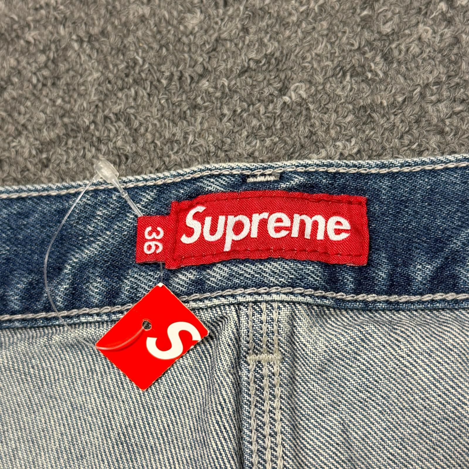 国内正規 未使用 Supreme 26SS Worn Double Knee Denim Painter Jean ダブルニー デニムペインターパンツ シュプリーム インディゴ 36 （19107M） 国内正規 Supreme 26SS Worn Double Knee Denim Painter Jean