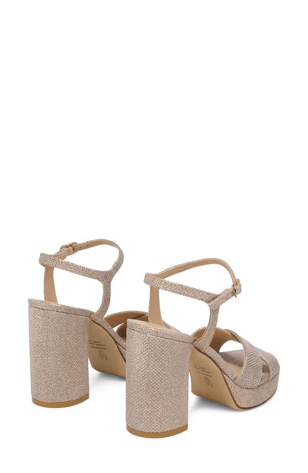 スチュアート ワイツマン レディース シューズ ヒール プラットフォーム サンダル Stuart Weitzman Dayna Platform Sandal Poudre