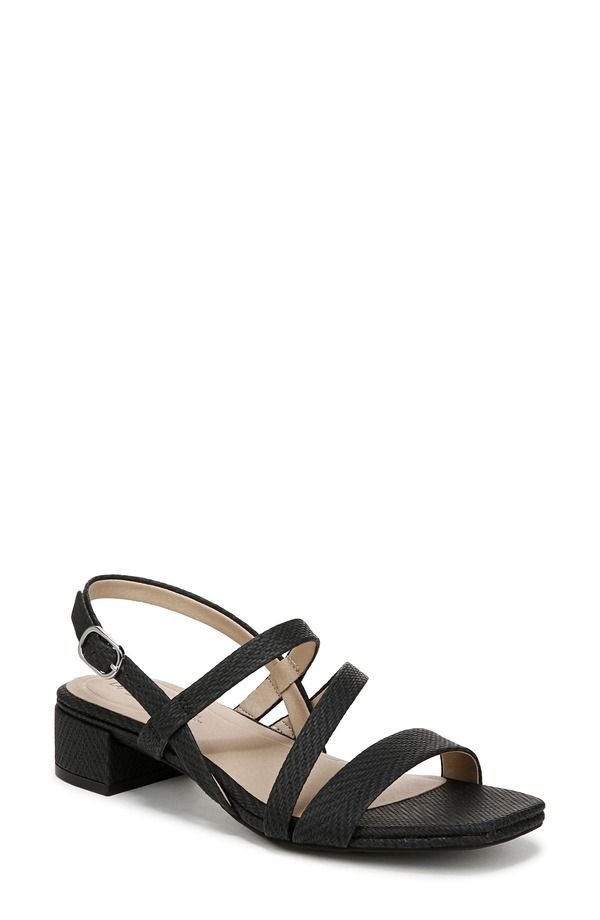ライフストライド レディース シューズ サンダル LifeStride Janet Slingback Sandal Black ブラック