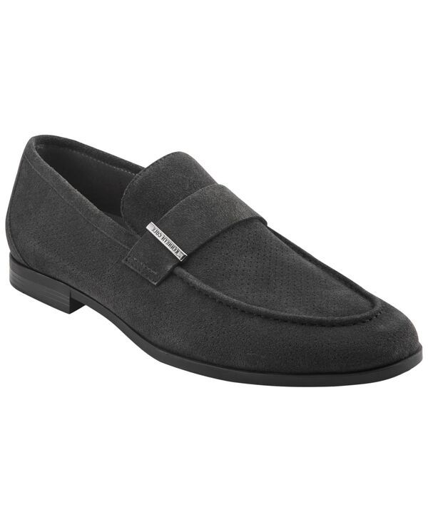 【送料無料】 ケネスコール メンズ スリッポン・ローファー シューズ Mens Sylvan SlipOn Loafers Charcoal Suede