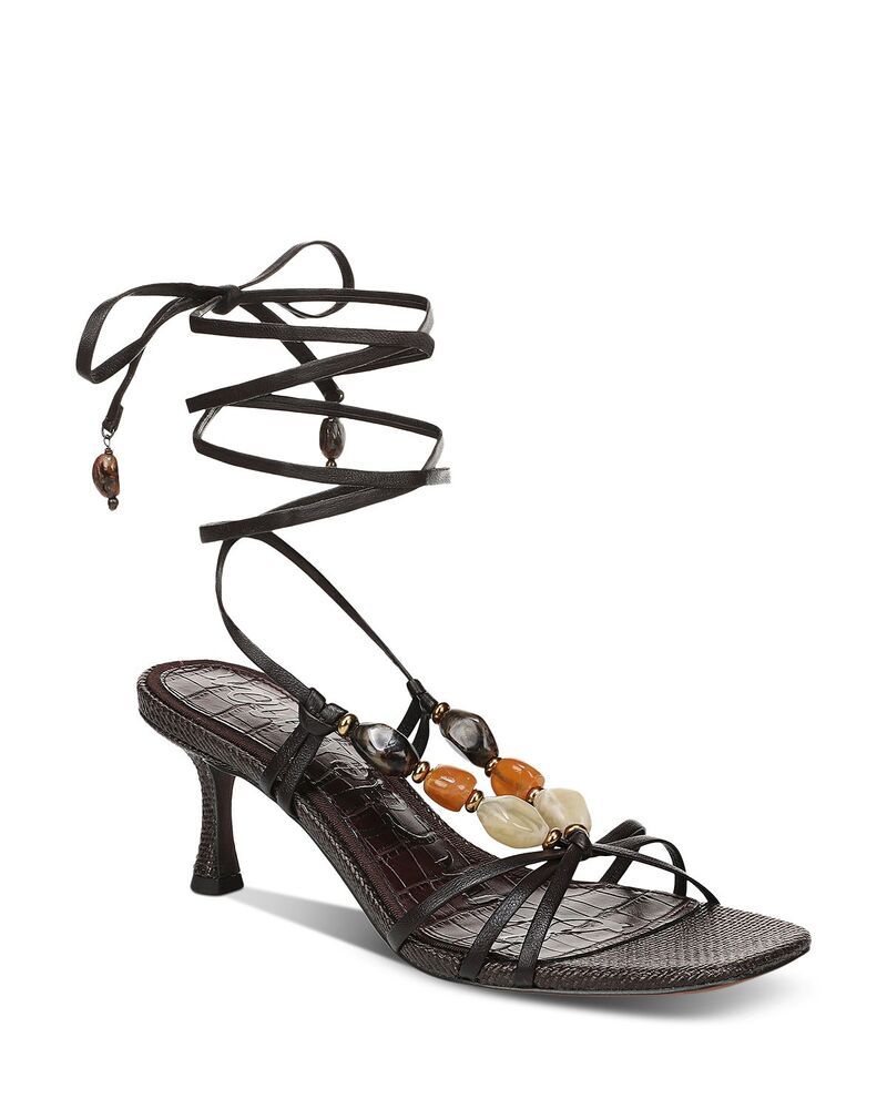 サムエデルマン レディース シューズ サンダル アンクル Sam Edelman Womens Palomankle Tie Sandals Cafe Noir