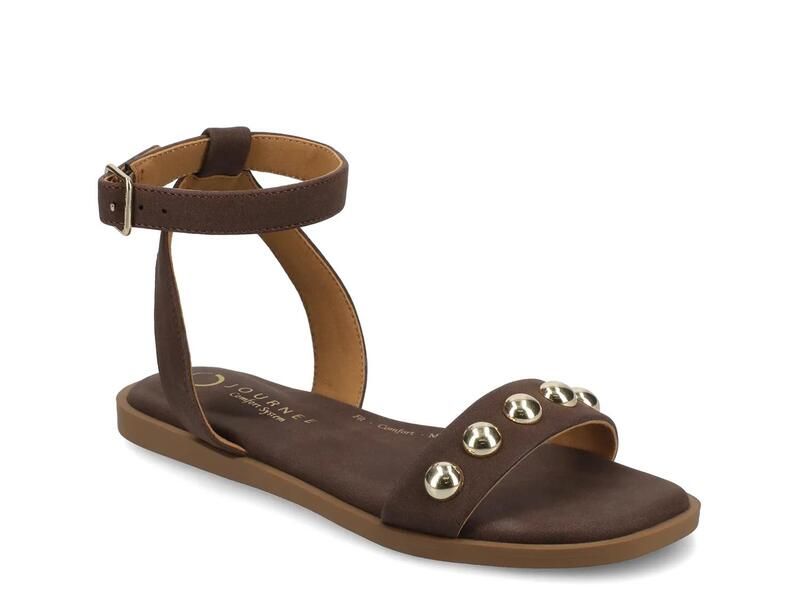 ジャーニー レディース シューズ サンダル JourneePrimrose Sandal Chocolate Brown ブラウン